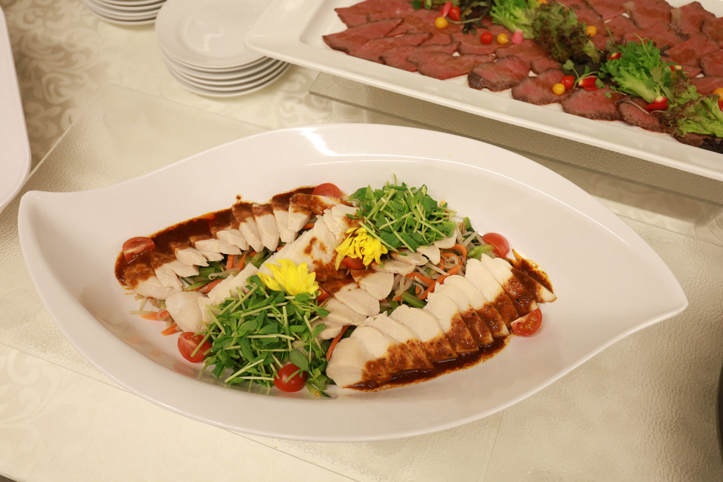 【ブッフェプラン B_11品】税込6,600円/1名 最小30名様より承ります。