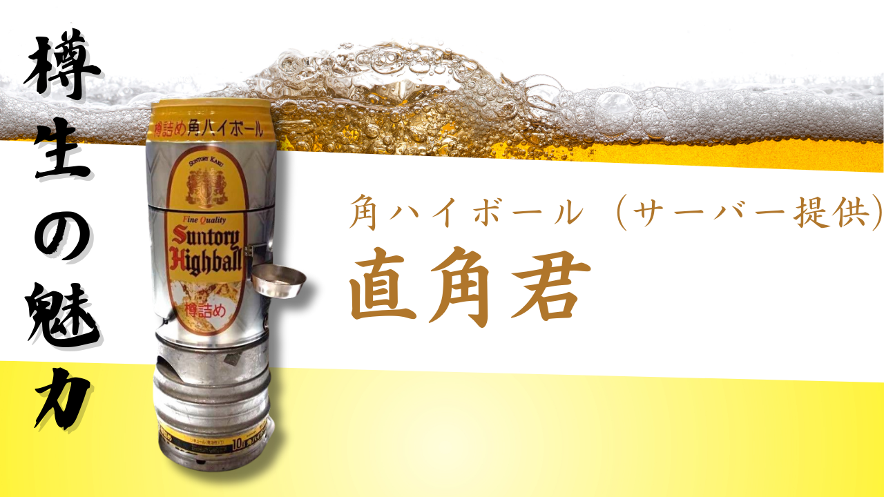 【角ハイボールサーバー】税込24,750円/1セット30杯分程度