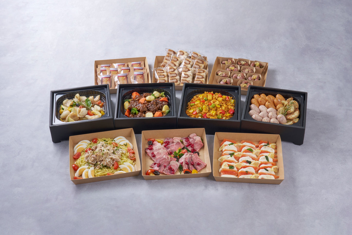 デリバリープランＦ　（冷製5品+温製4品+デザート1品）10名分想定